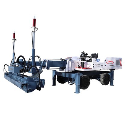 اسکیدهای بتنی هدایت شونده با لیزر