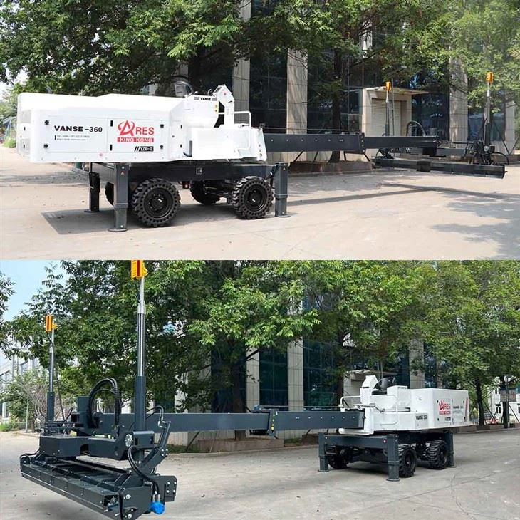 automatic laser concrete leveling machine