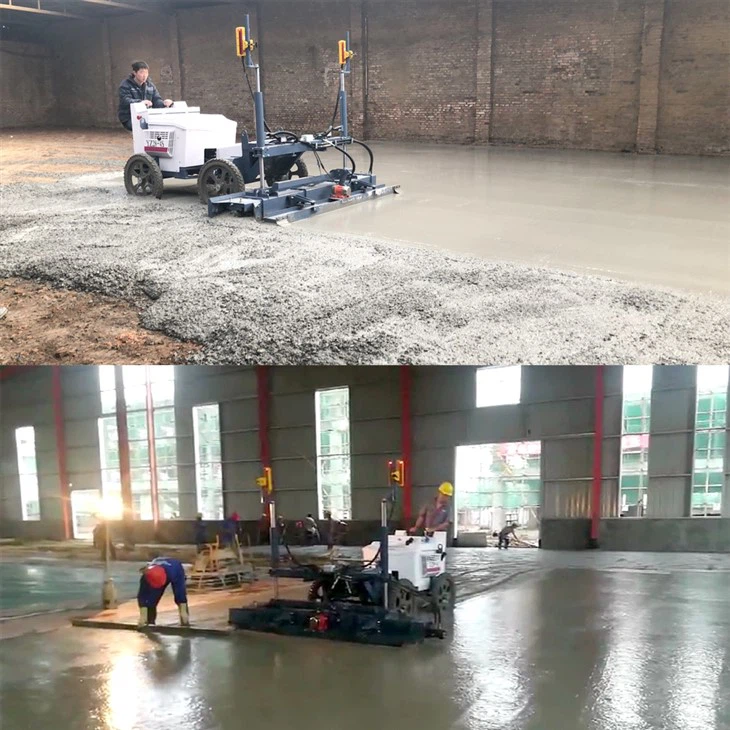 concrete laser floor leveling machine